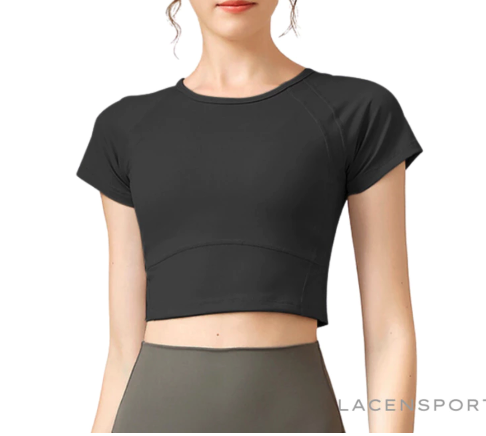 Lacensport  Lacensport Helen's Secret Sport Crop Top  1002