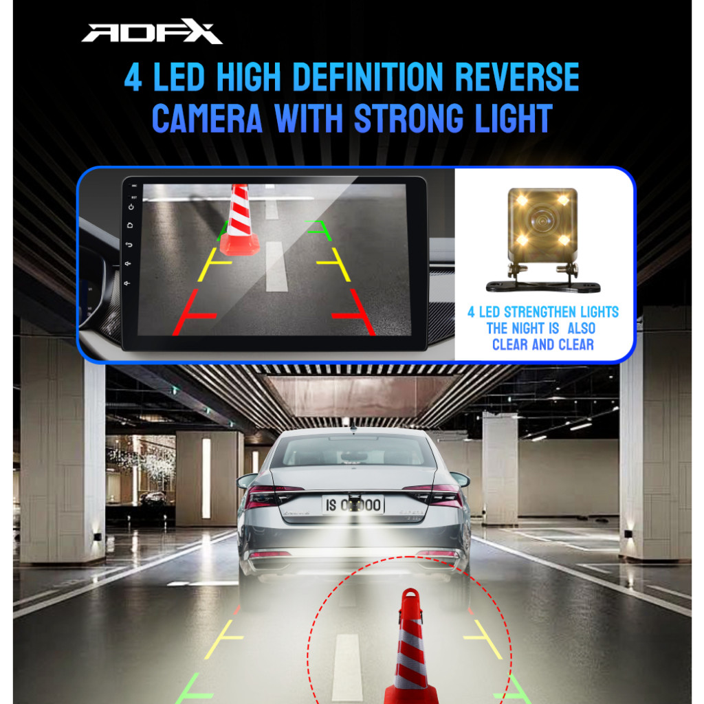 ADFX 9-inci Car Multimedia Android 4