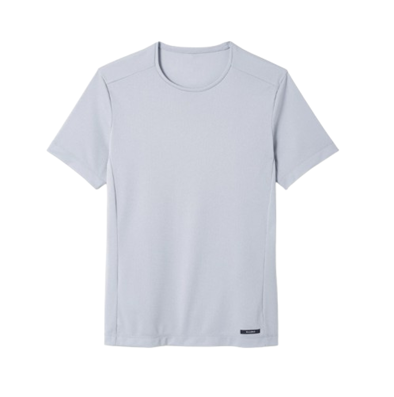 Decathlon Kalenji Baju Olahraga Lari Pria Dry Abu-Abu 1