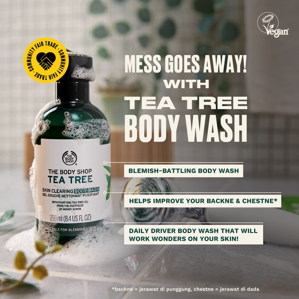 Tea Tree Skin Clearing Body Wash Shower Gel  5