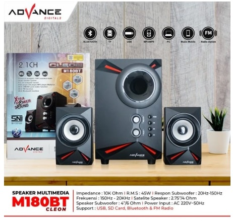 Advance Digitals Advance CLEON 2.1 Active Speaker M180BT