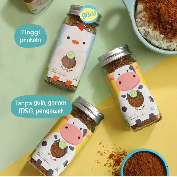 Menggapai Bintang Angkasa Grouu My First Abon Sprinkle Ayam