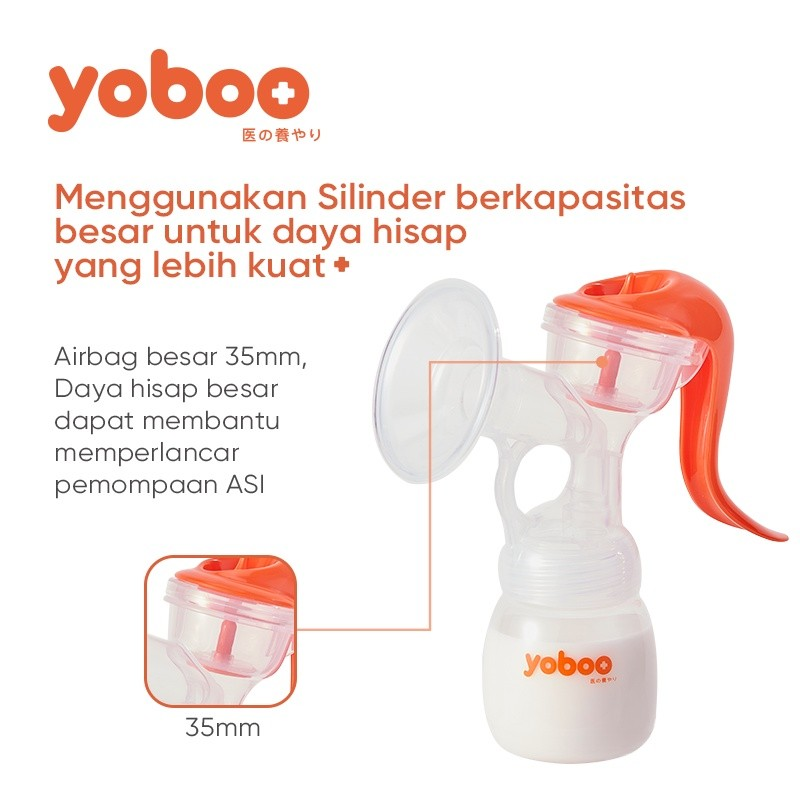 Yoboo Indonesia Yoboo Pompa Asi Manual  YB-0001