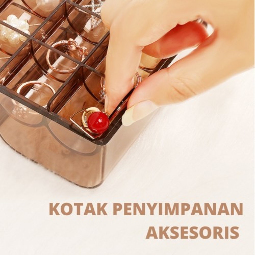 Kotak Penyimpanan Perhiasan Transparan 2