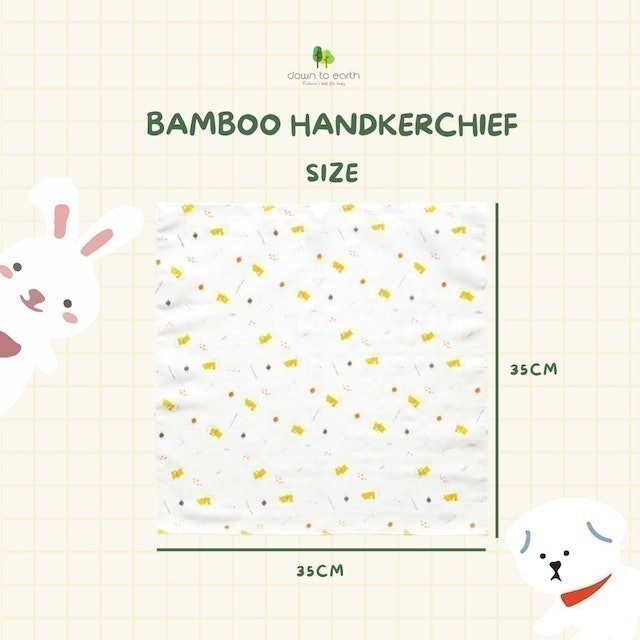 Mom's Nature Bamboo Handkerchief