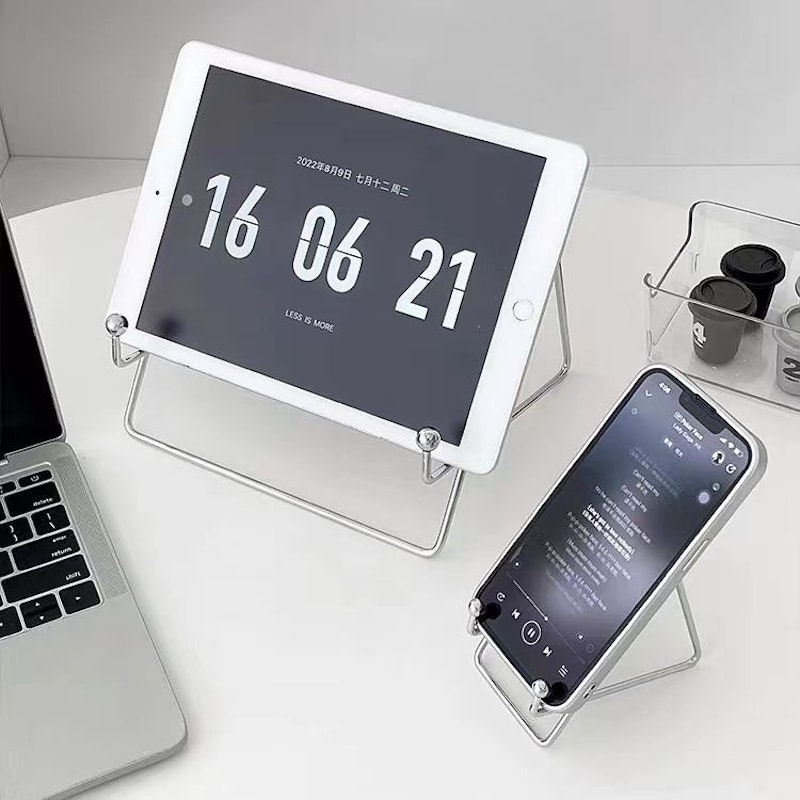 Aesthetic Pad Book Stand Stainless Steel 2
