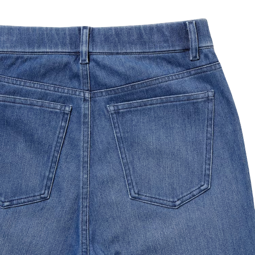 Celana Legging Crop High Rise Denim Ultra Stretch 5