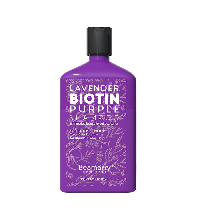 Beamarry New York Lavender Biotin Purple Shampoo 