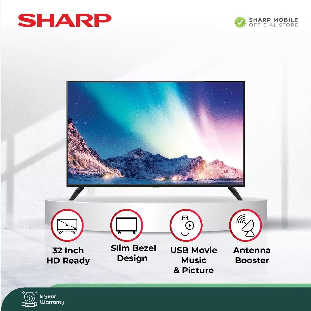 SHARP Electronics SHARP Digital TV 32 Inch 2T-C32HD1500i