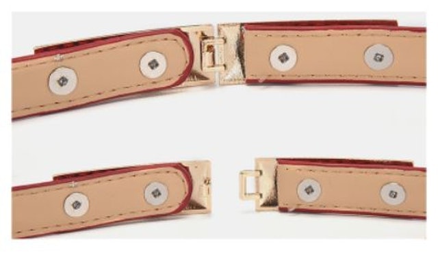 Bitzen Ikat Pinggang Wanita Slim Casual