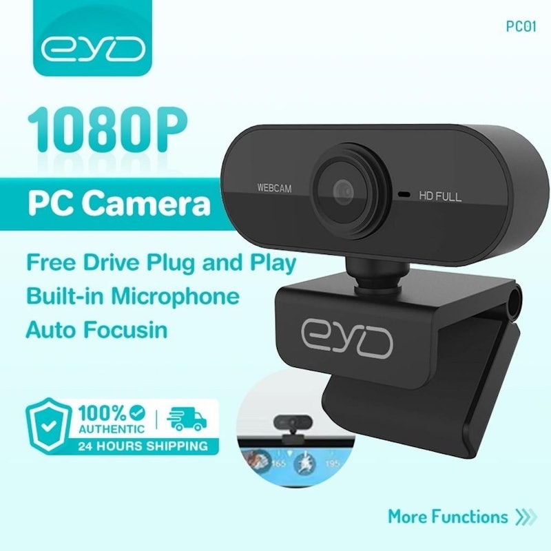 EYD Webcam Laptop USB Camera PC Full HD 5