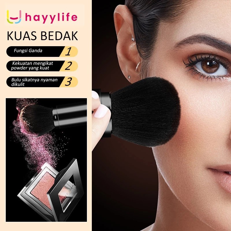HAYYLIFE Portable Telescopic Brush Makeup 4 pcs   HL-BCB512