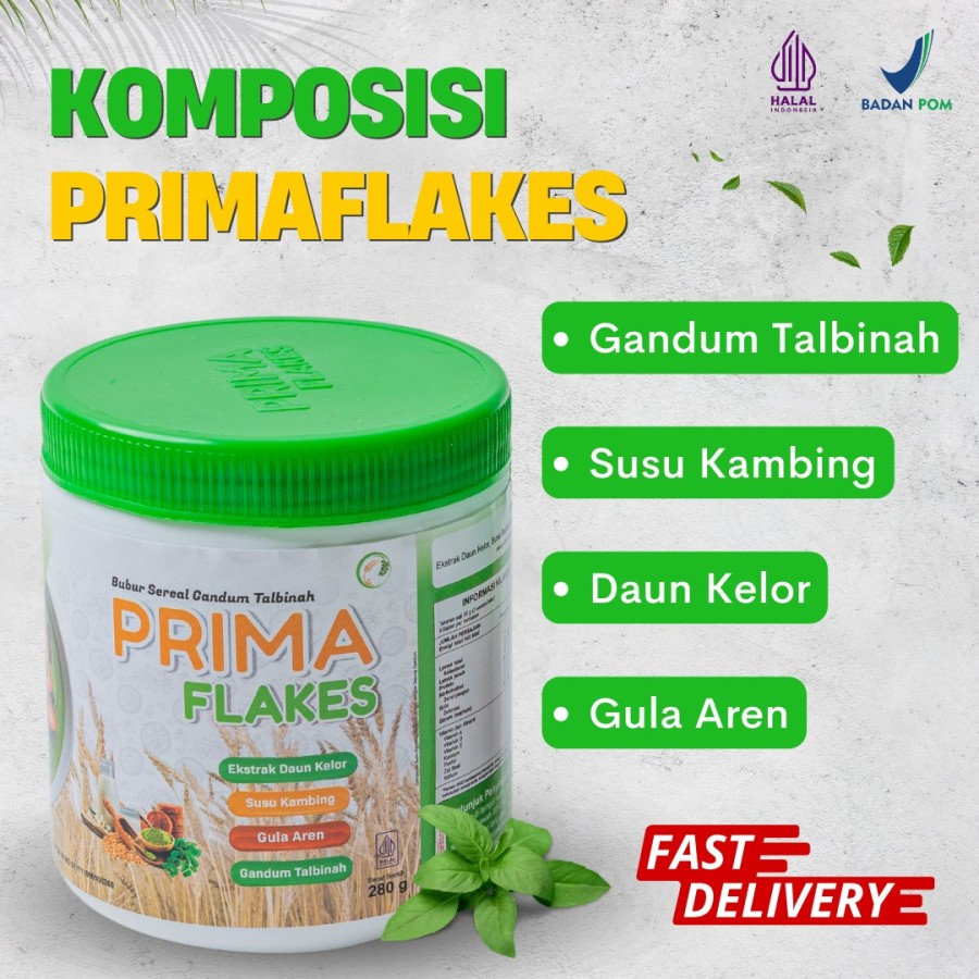Primaflakes  Primaflakes Bubur Gandum Talbinah 