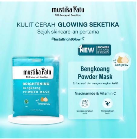 Mustika Ratu  Brightening Bengkoang Powder Mask