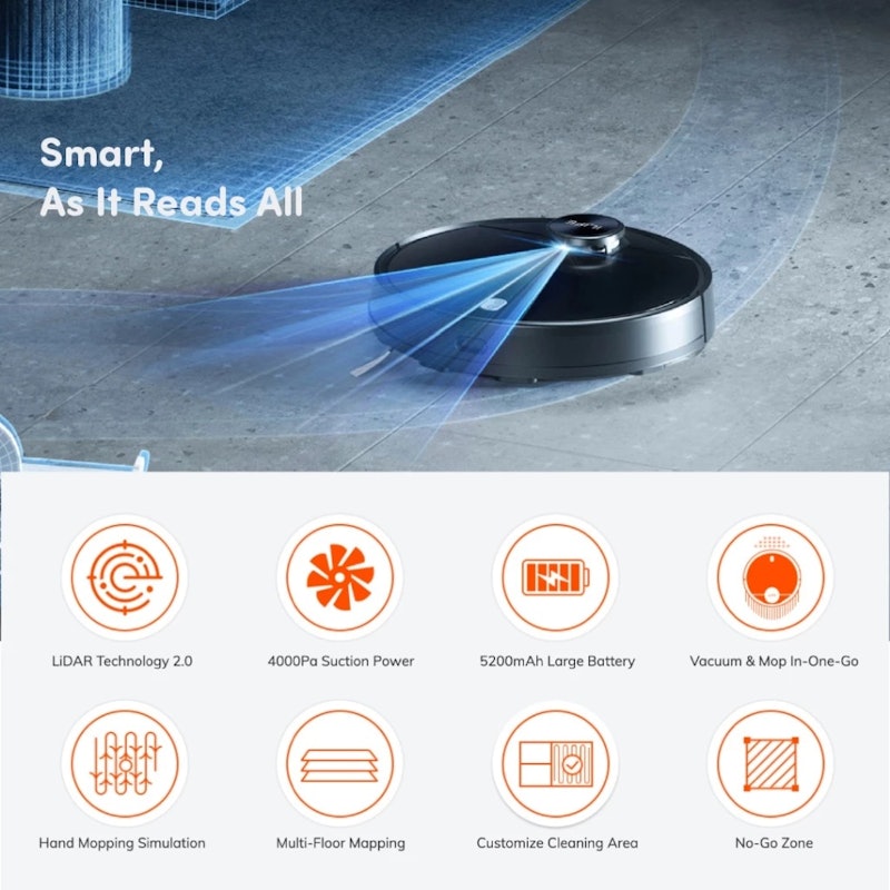 iLife Robotic Vacuum & Mop 5