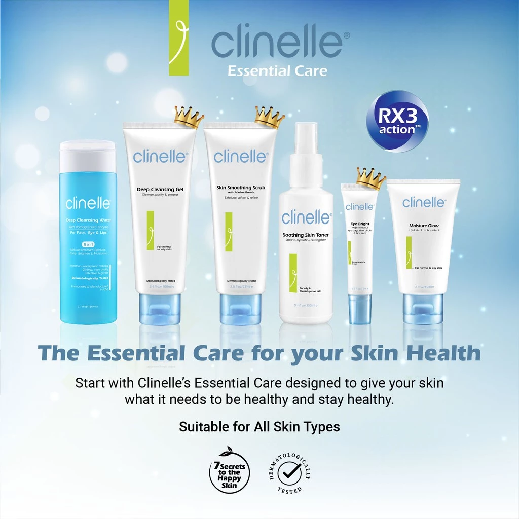EIG Dermal Wellness Indonesia Clinelle Deep Cleansing Water