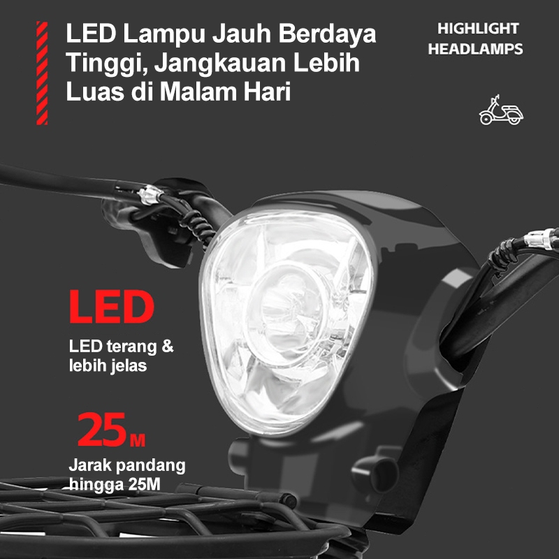 Ebuy Indonesia e-Buy Sepeda Listrik 40 KM EP30