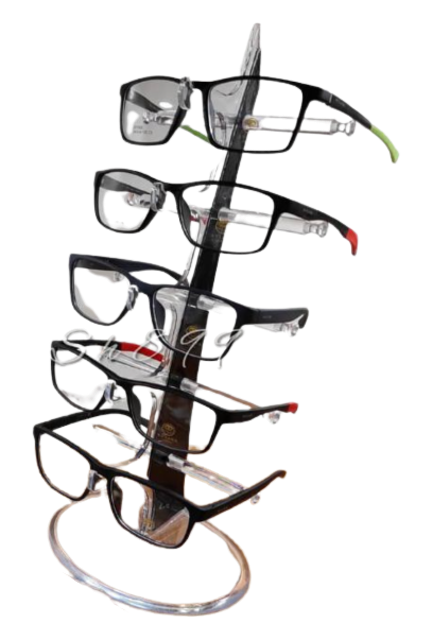 Rak Kacamata Akrilik Isi 5 