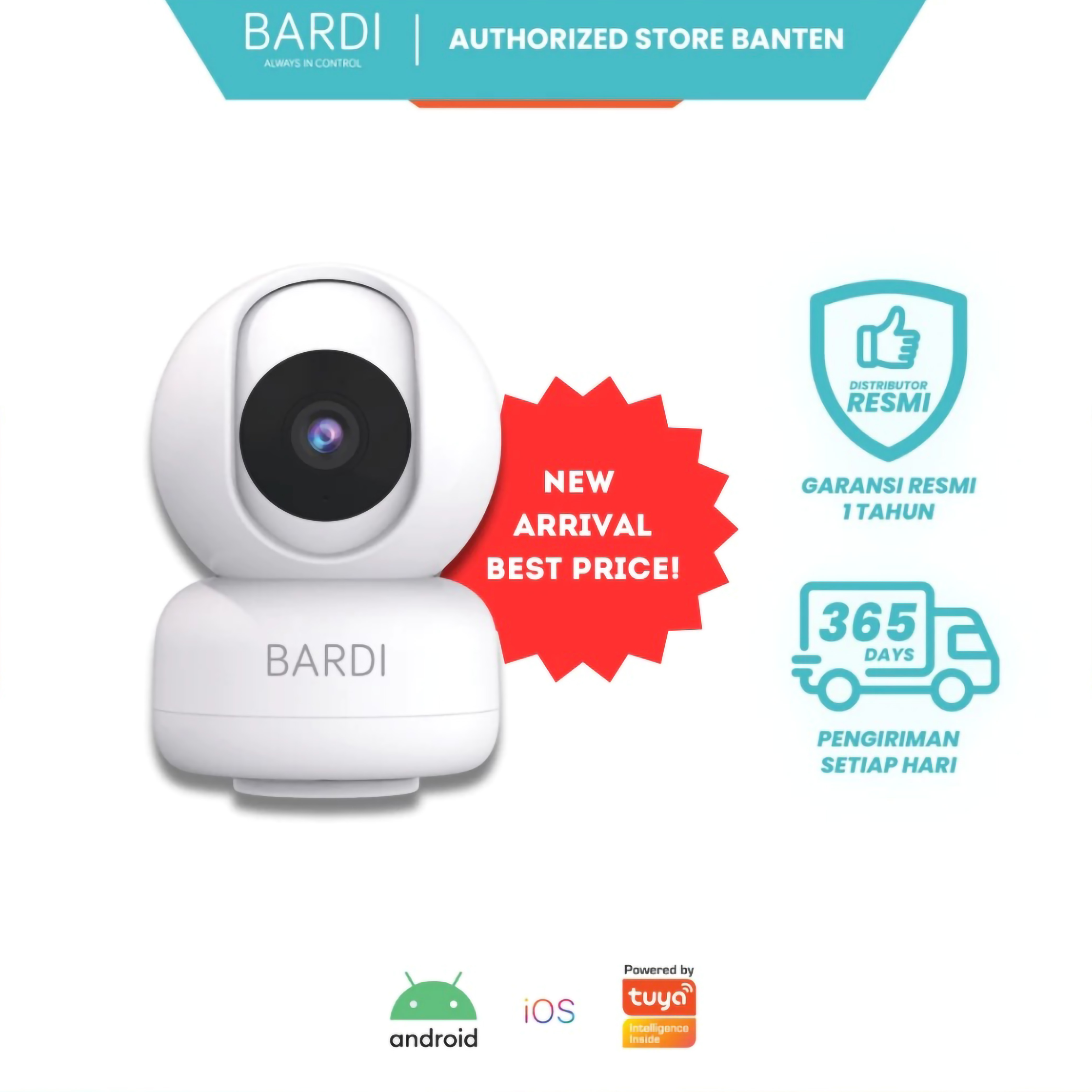  BARDI Solusi Otomasi BARDI CCTV IP Camera Indoor  PTZ SYNO 