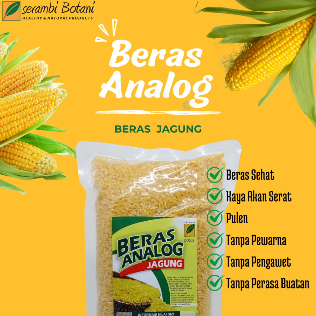 Fits Beras Jagung  Analog 