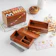 UCHII Premium Wooden Bento Box Double 1