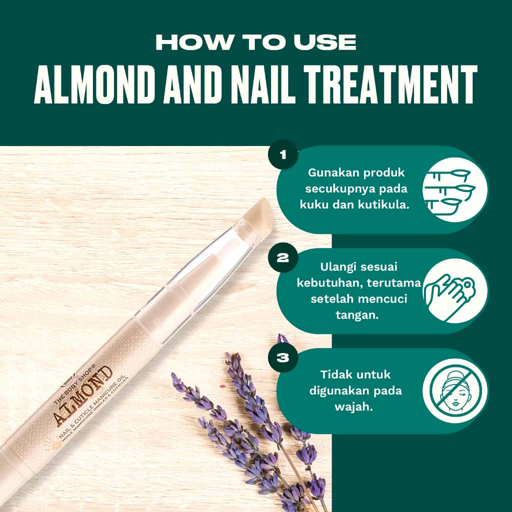 The Body Shop International Limited The Body Shop® Almond and Nail Treatment