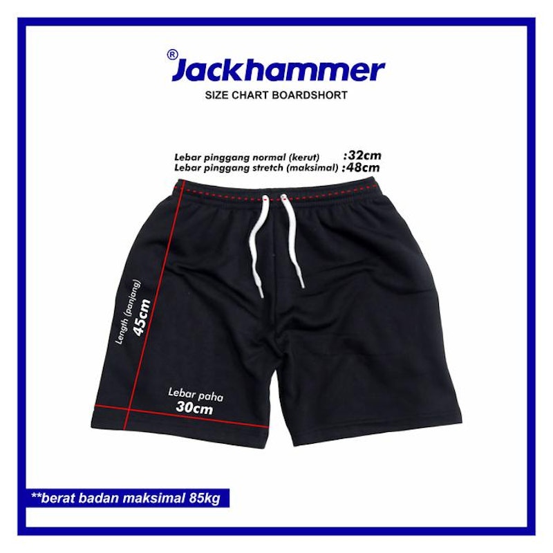 Jackhammer Boardshort Misty 5