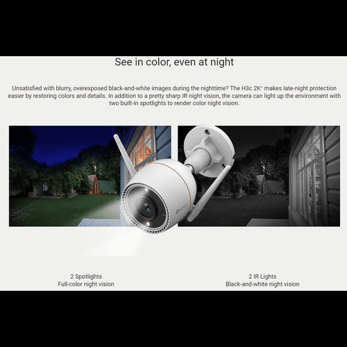 Hangzhou EZVIZ Network Ezviz Smart Home IP Camera CCTV Outdoor   CS-H3c-R100-1J4WKFL