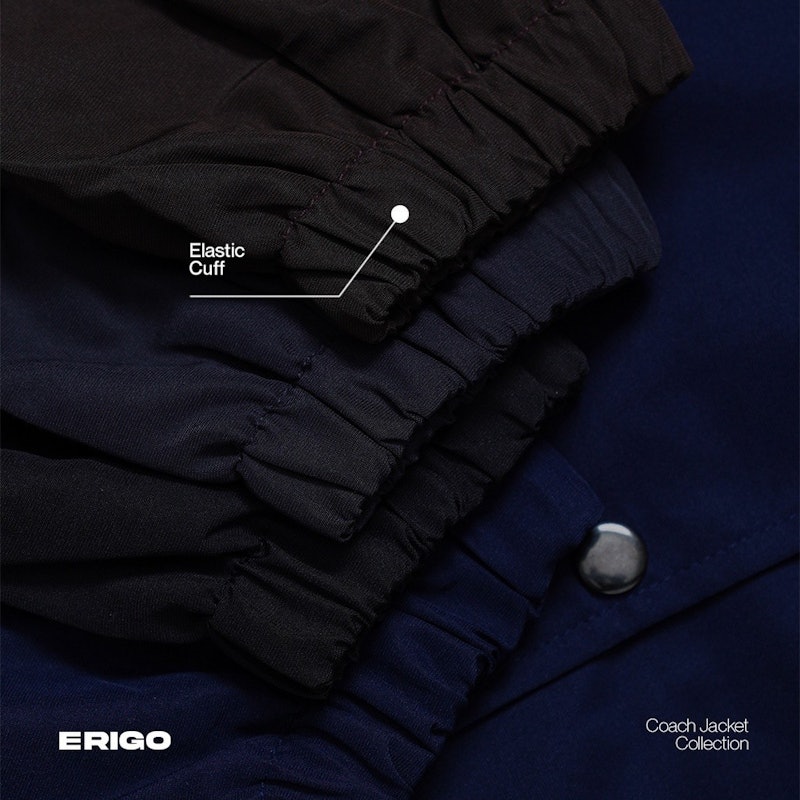 ERIGO Coach Jacket Tiger Black Unisex 4
