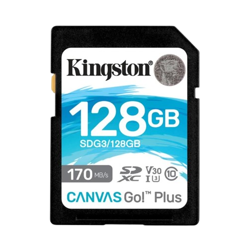 Kingston Canvas Go! Plus SD Memory Card 128GB
