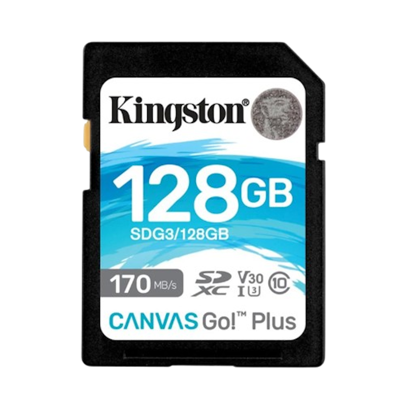 Kingston Canvas Go! Plus SD Memory Card 128GB 1