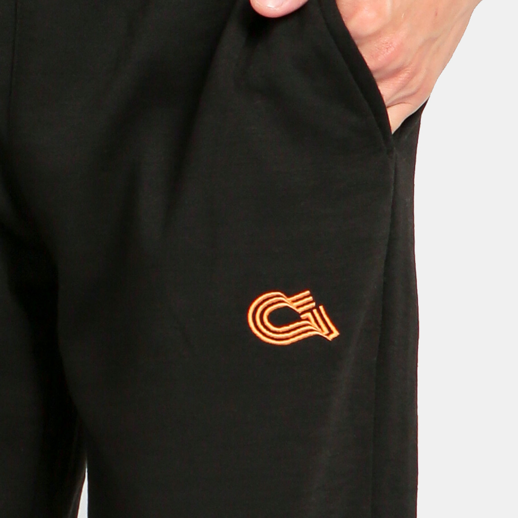 Celana Olahraga Jogger Black Sweatpants 5