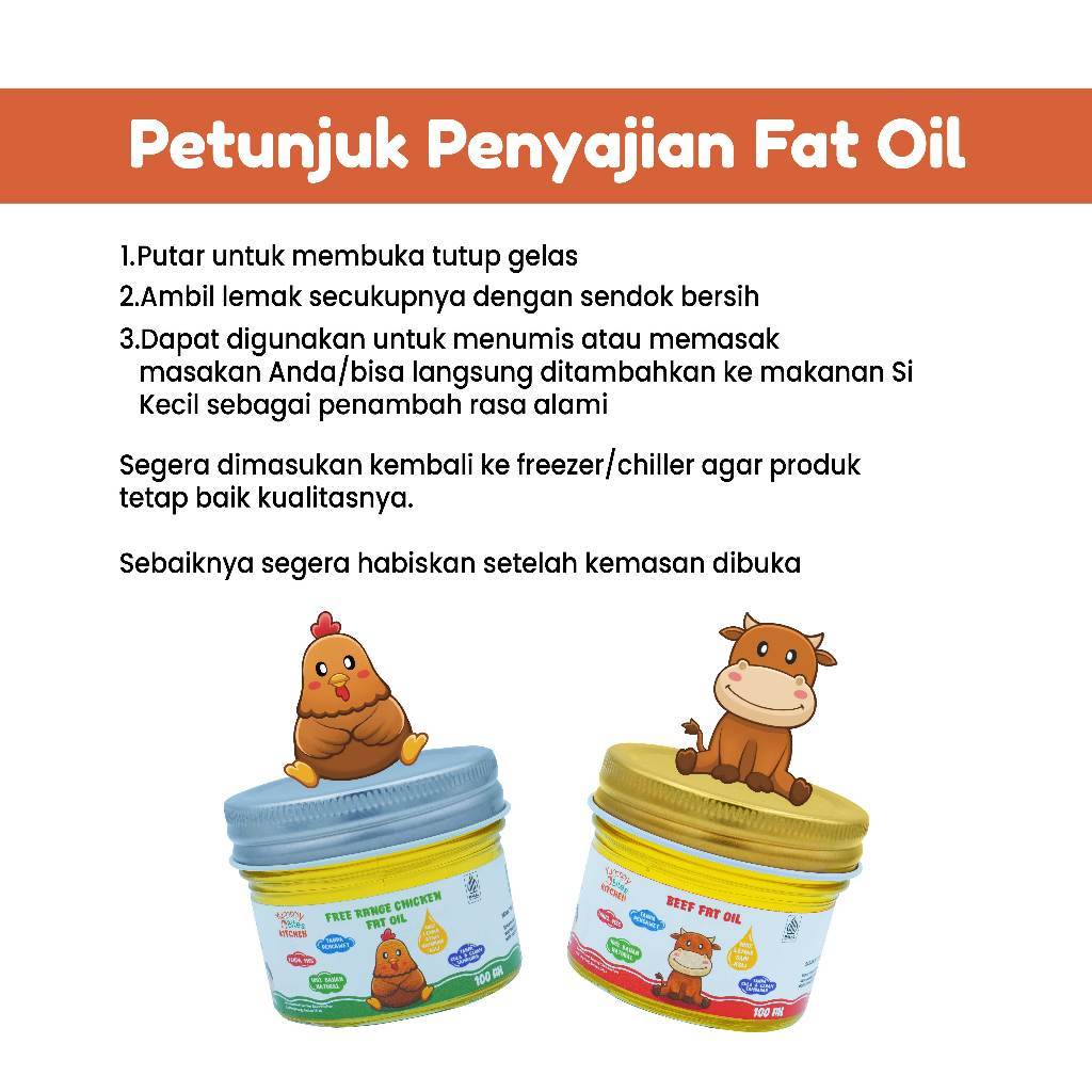 Leon Boga Sentosa Yummy Bites Kitchen Free Range Chicken Fat Oil