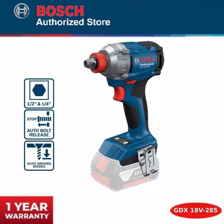 Robert Bosch Bosch Brushless Impact Driver & Wrench GDX 18V-285