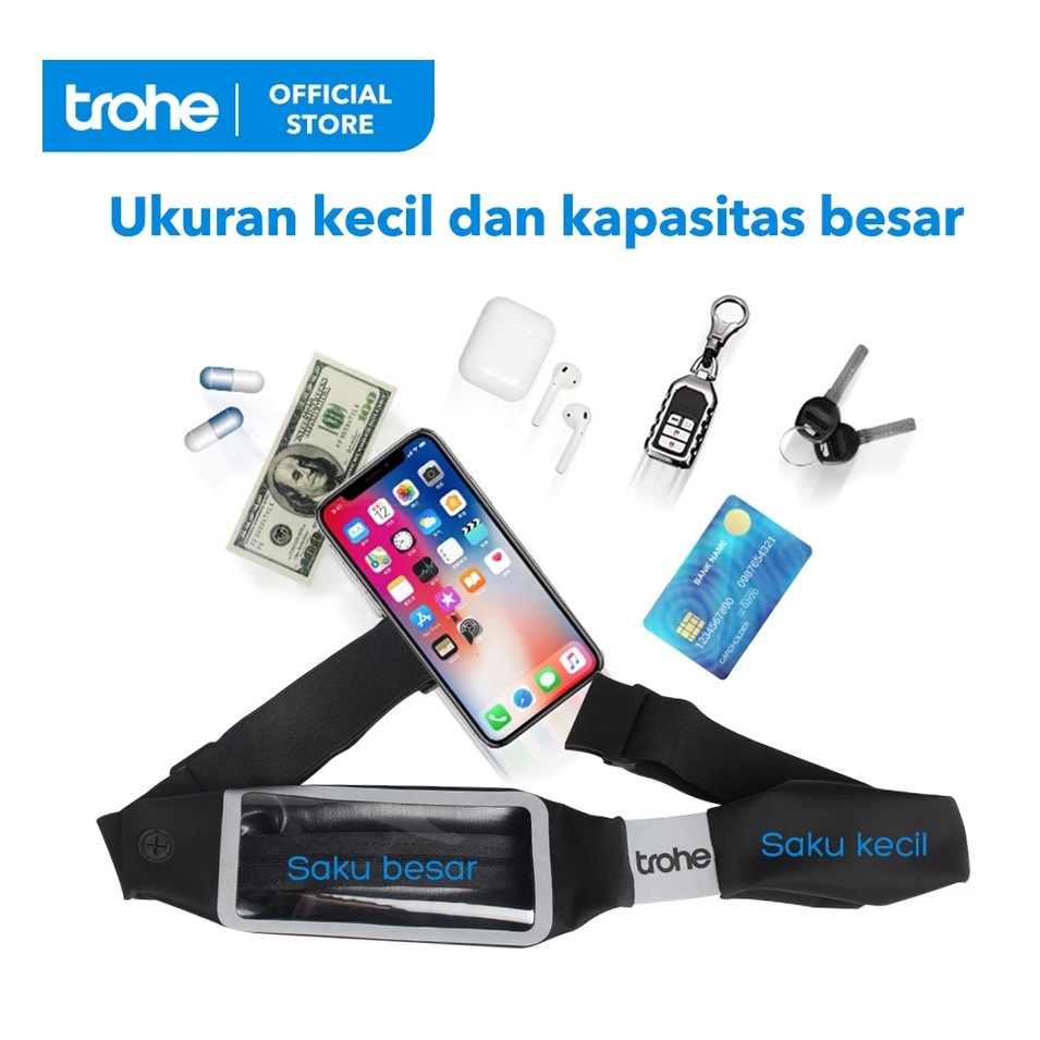  TROHE Running Belt Waterproof