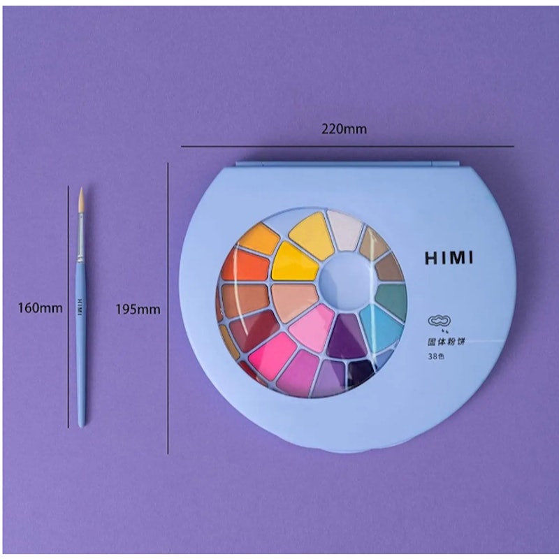MIYA Himi Solid Watercolor Paint Set 24 Colors 3