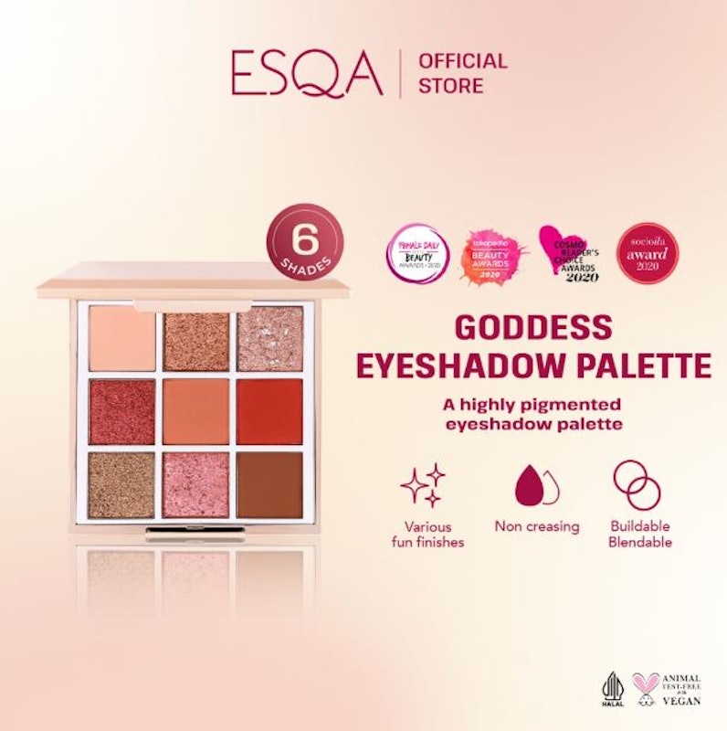 Goddess Eyeshadow Palette - Peach 2