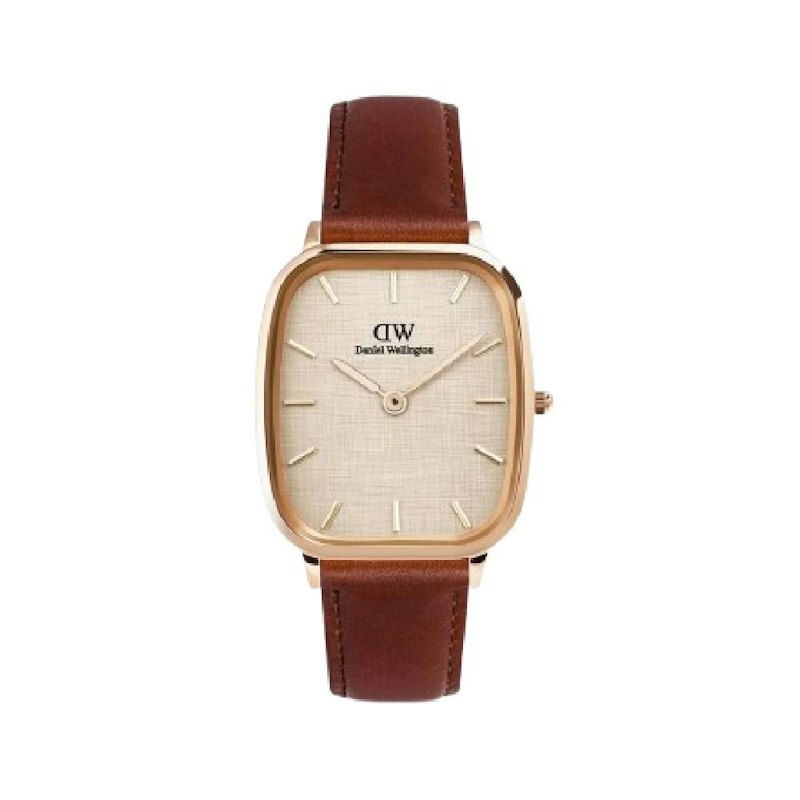Daniel Wellington Marlon St. Mawes Linen Rose Gold DW00100816 1