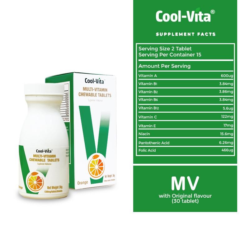 Coolvita Multi-Vitamin Chewable Tablets