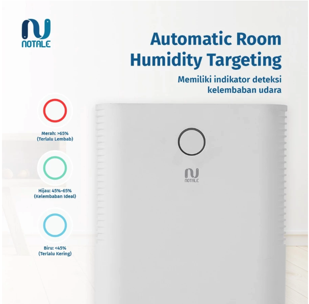 Inti Nya Teknologi Notale Seco Smart Dehumidifier  NTL-DS012