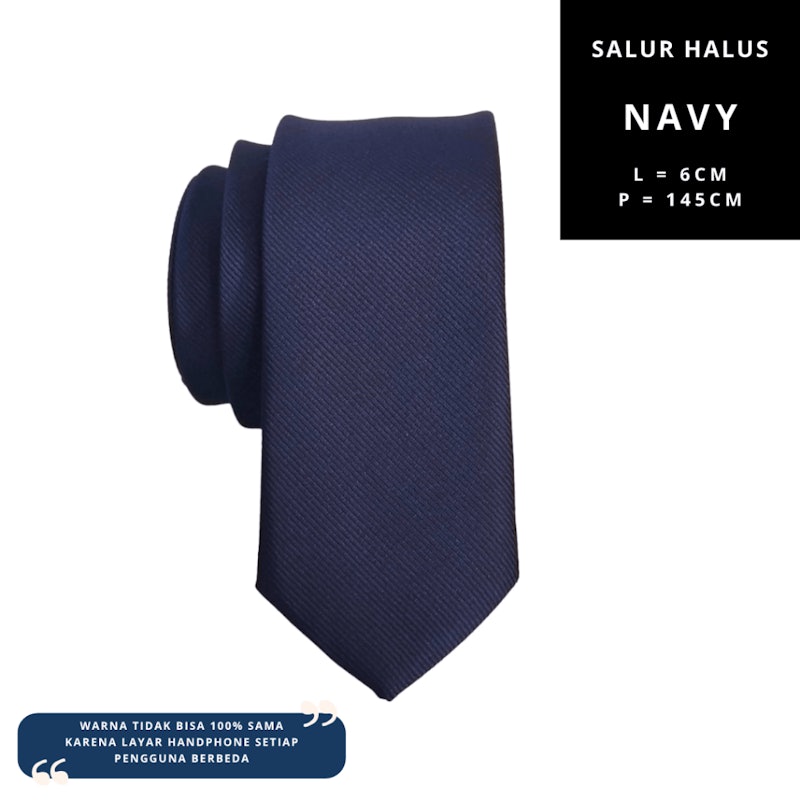 Kiama Dasi Pria Motif Salur Halus 2