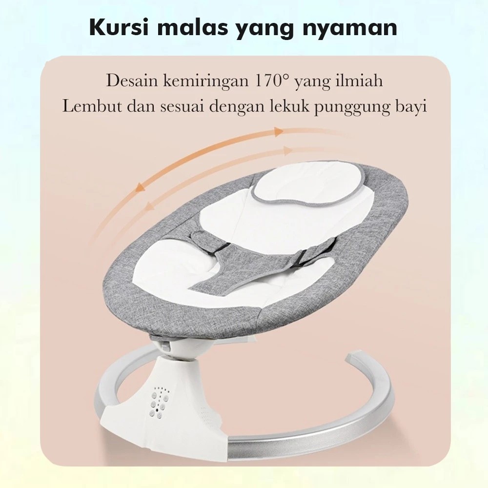 SWETY Ayunan Bayi Otomatis Elektrik 4