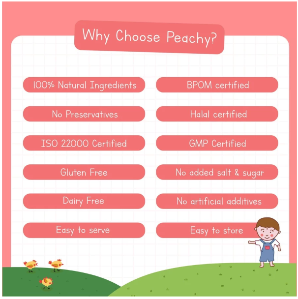 Peachy Peachy Salmon and Brown Rice Hot Pot