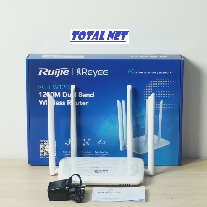 Ruijie Networks Ruijie Reyee Router Wireless Dual-band RG-EW1200