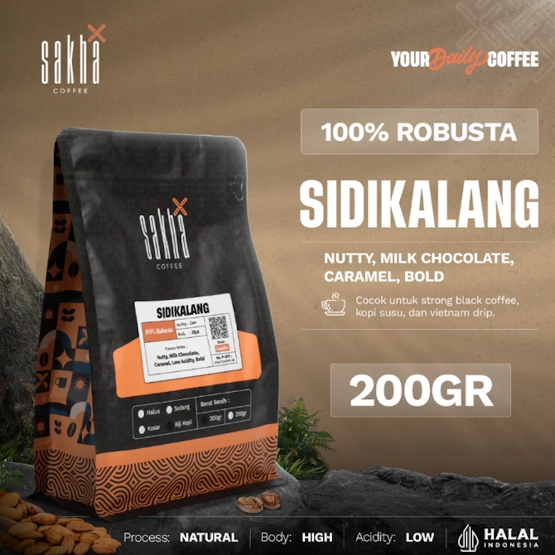 Sakha Coffee Kopi Sidikalang Robusta 2