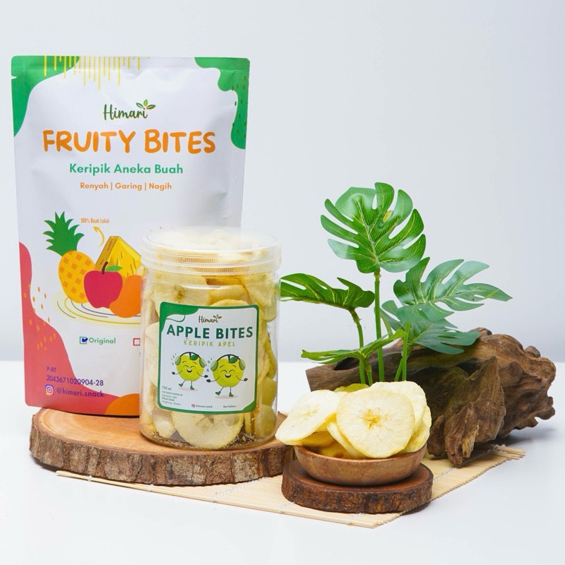 Himari Apple Bites Keripik Buah Apel 2
