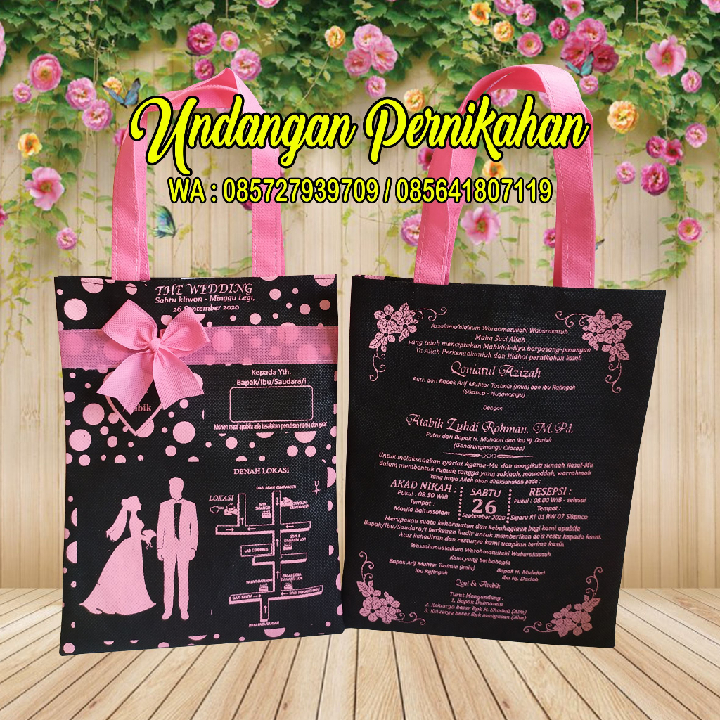 Undangan Pernikahan Tas 3