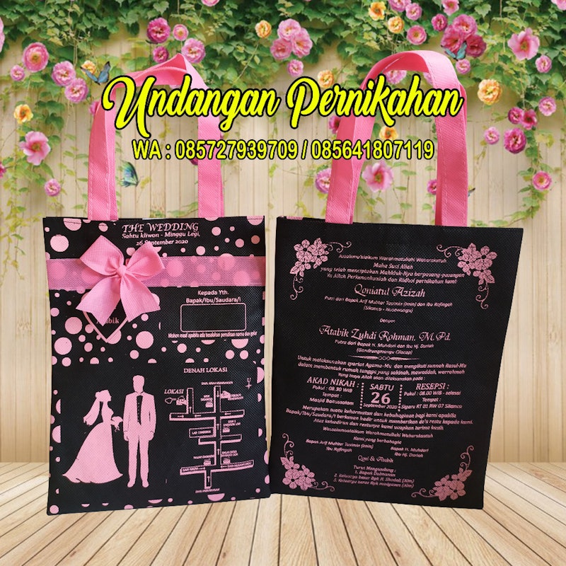 Undangan Pernikahan Tas 3