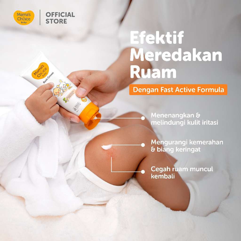 Mamac Distribusi Indo Mama’s Choice Baby Rash Cream