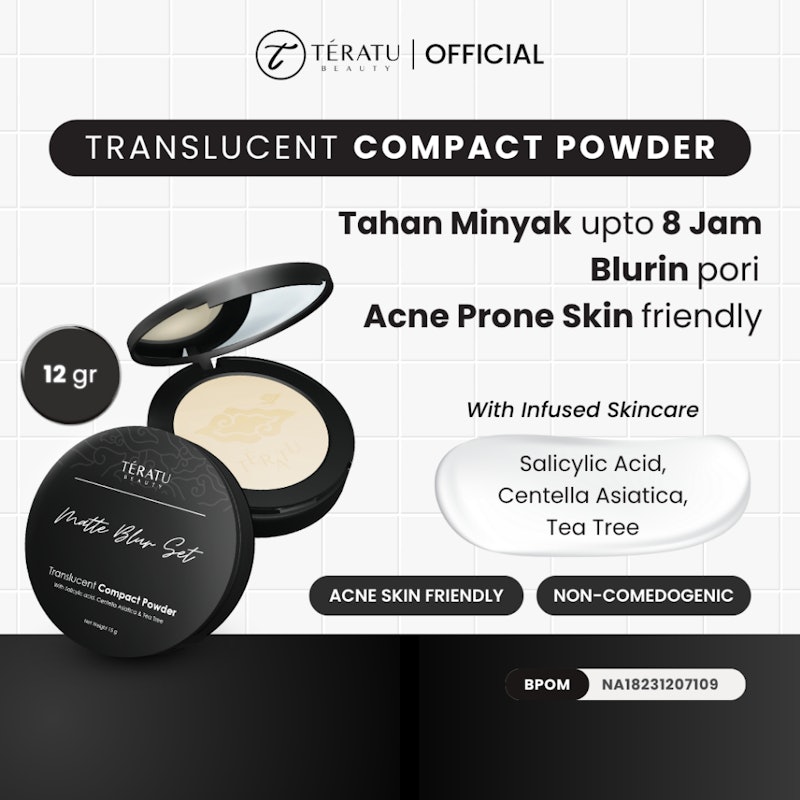 Teratu Beauty Translucent Compact Powder 2
